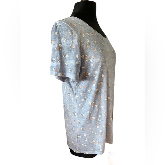 C&C California Light Blue Women’s Short Sleeve Top Sz M - Picture 2 of 7